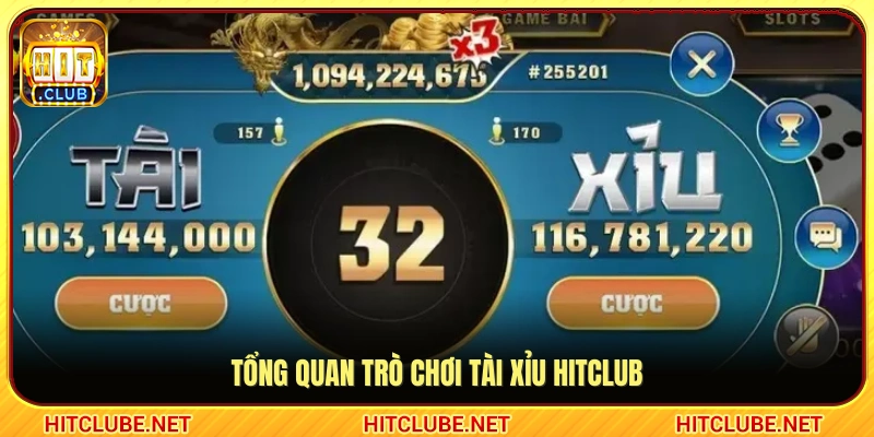 Khái quát game Tài Xỉu đang hoạt động tại Hit Club