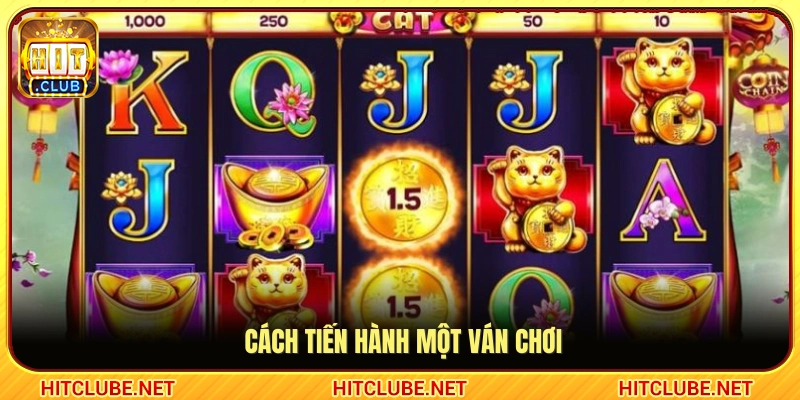 Quy trình thực hiện một vòng quay Mèo Tài Lộc